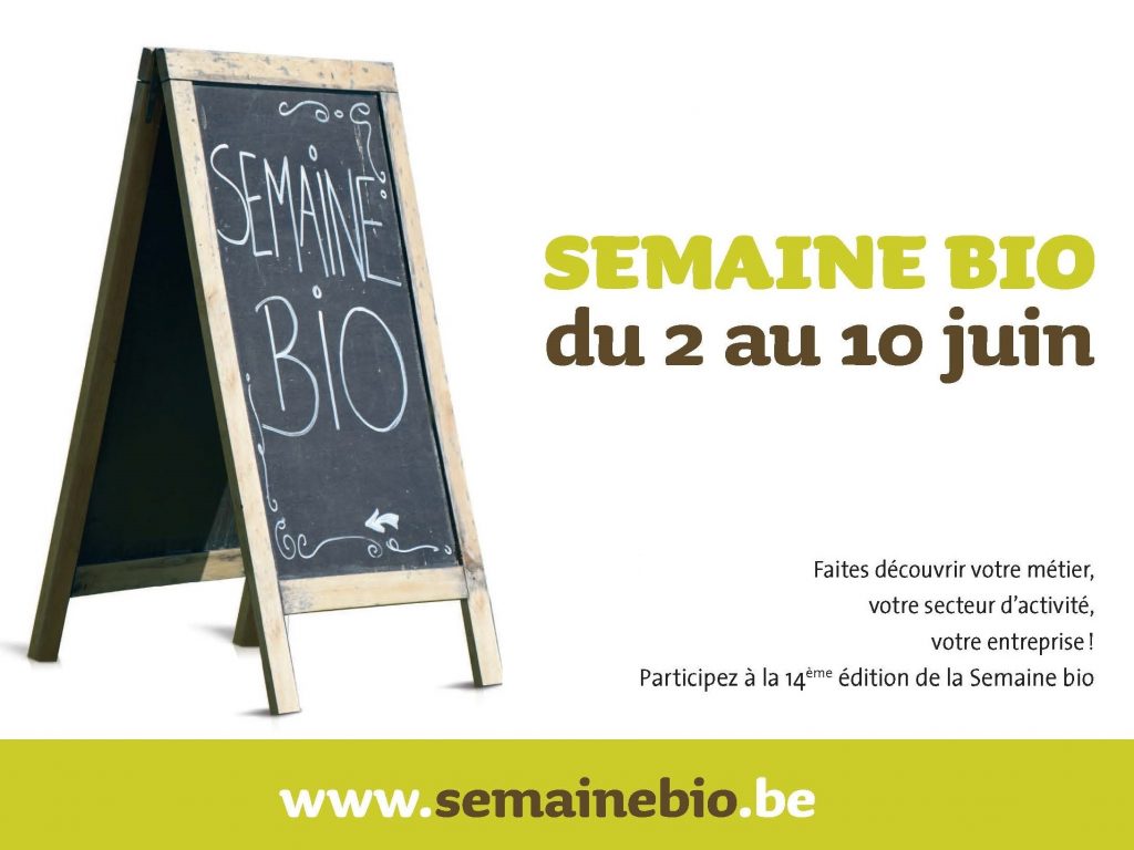 Semaine bio : inscrivez votre activité (une initiative APAQ-W)