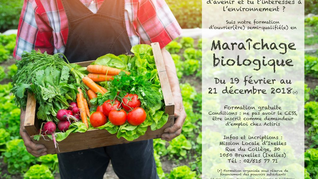 Formation qualifiante pour devenir  « Ouvrier(ère) semi-qualifié(e) en maraîchage biologique »