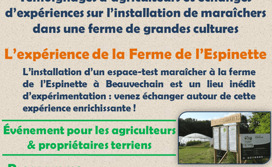 Conversion bio : Participez aux séances d’informations