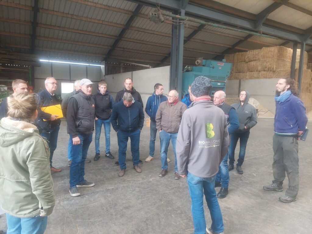 En allemand : Séance d’information sur l’agriculture biologique