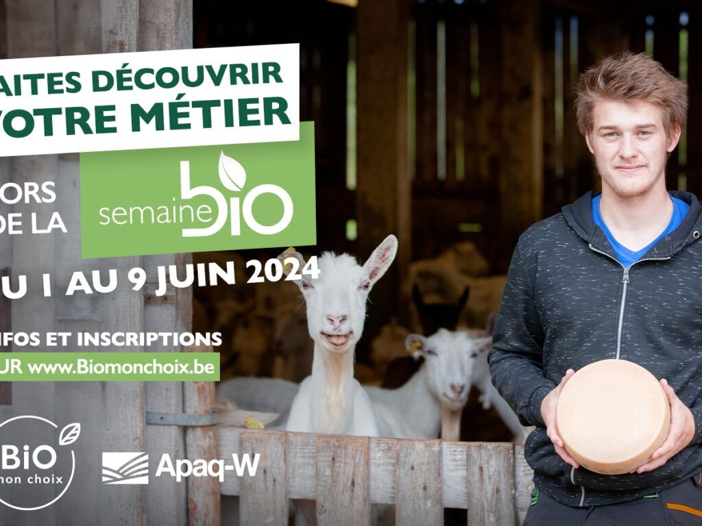 Semaine bio – Les inscriptions sont lancées et ce jusqu’au 10 mars!