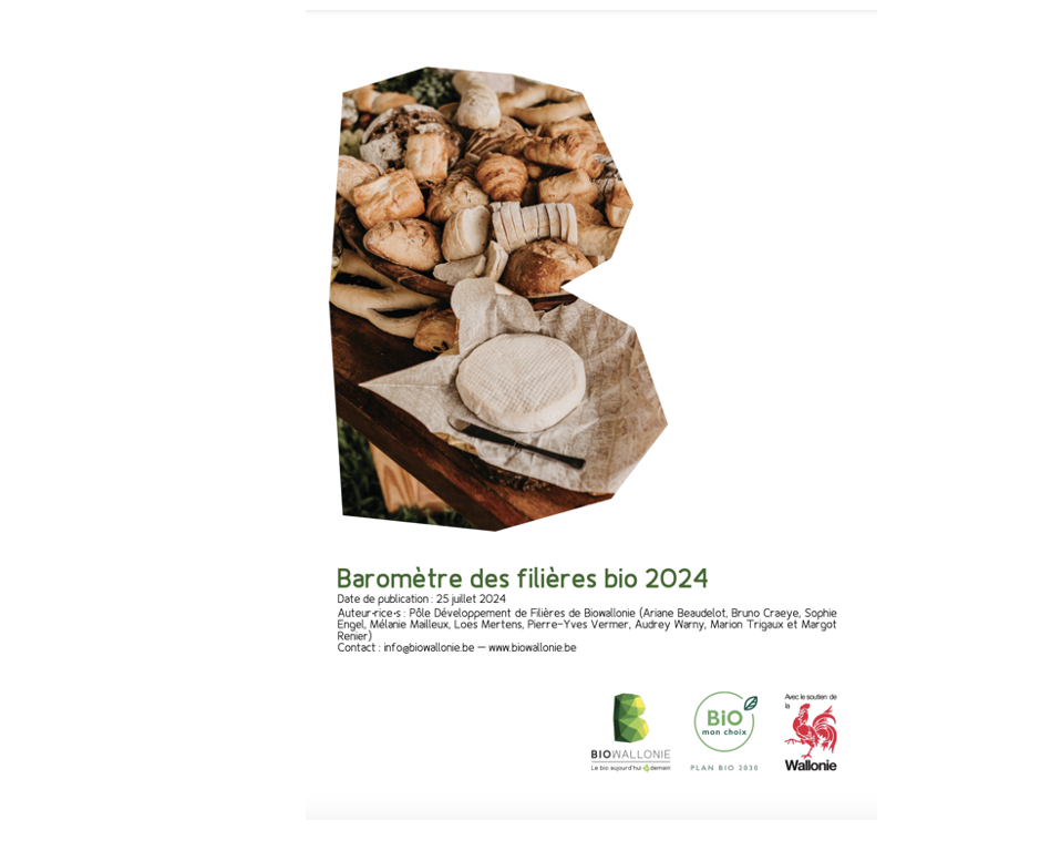 Nouveau ! Baromètre du bio 2024