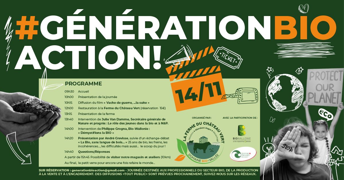Séance d’information sur l’agriculture biologique- productions primaires