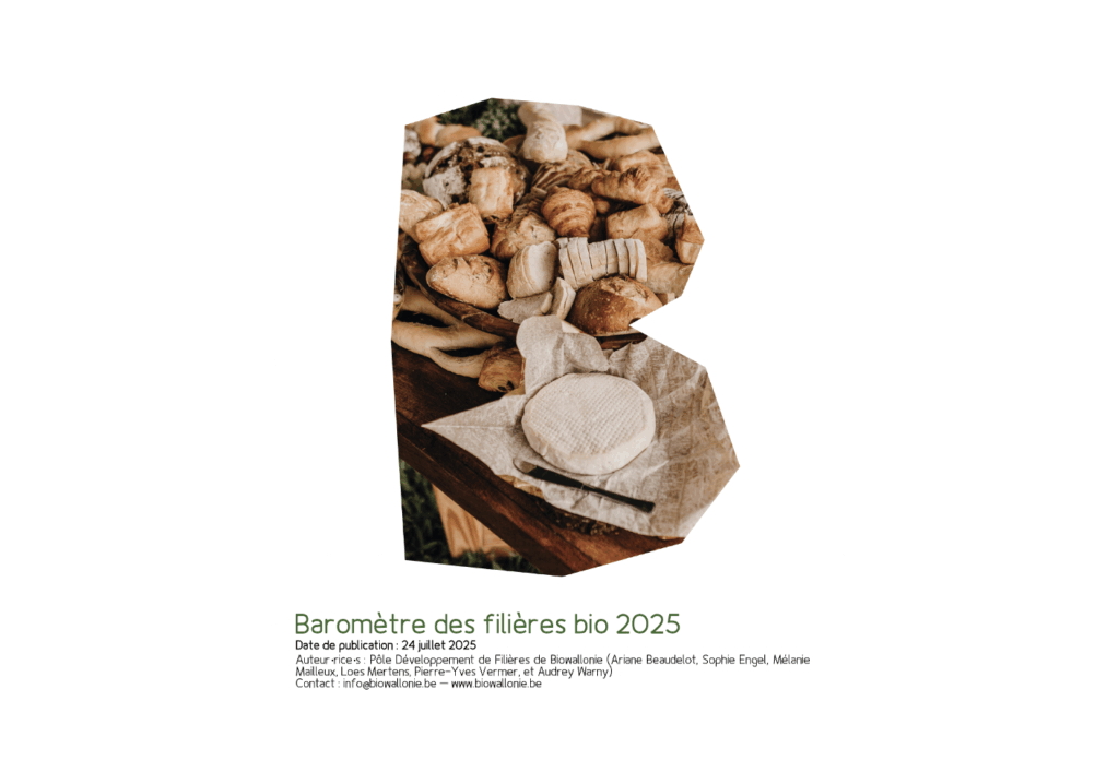 Nouveau! Baromètre des filières bio 2025