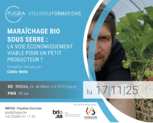 Formation maraîchage bio sous serre - FUGEA-2025