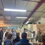 Visite des ateliers de fabrication des moulins Astréia à Péronnas