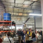 Visite des ateliers de fabrication des moulins Astréia à Péronnas