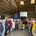 Visite de la ferme de Monsieur et Madame Fourmy, dans l'Ain. Paysans-meuniers-pastiers 