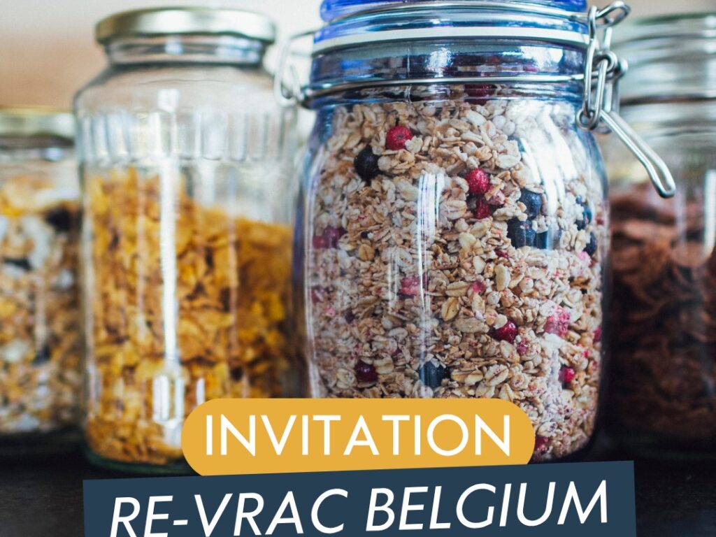 Filière vrac et réemploi – Soirée de présentation des résultats REVRAC Belgium