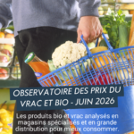 Observatoire des prix bio en magasins spécialisés bio et/ou vrac